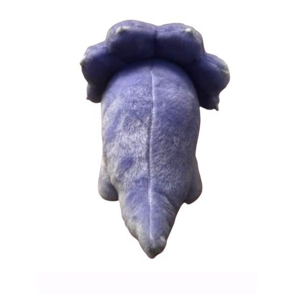 BenBen Triceratops Dinosaur Purple Plush - Picture 3 of 8